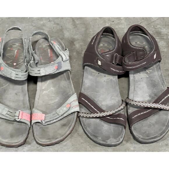 2 pairs of Merrell womens sandals size 11 Terran cross II 2 - Picture 1 of 16